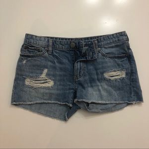 Gap Sexy Boyfriend Cutoff Denim Shorts